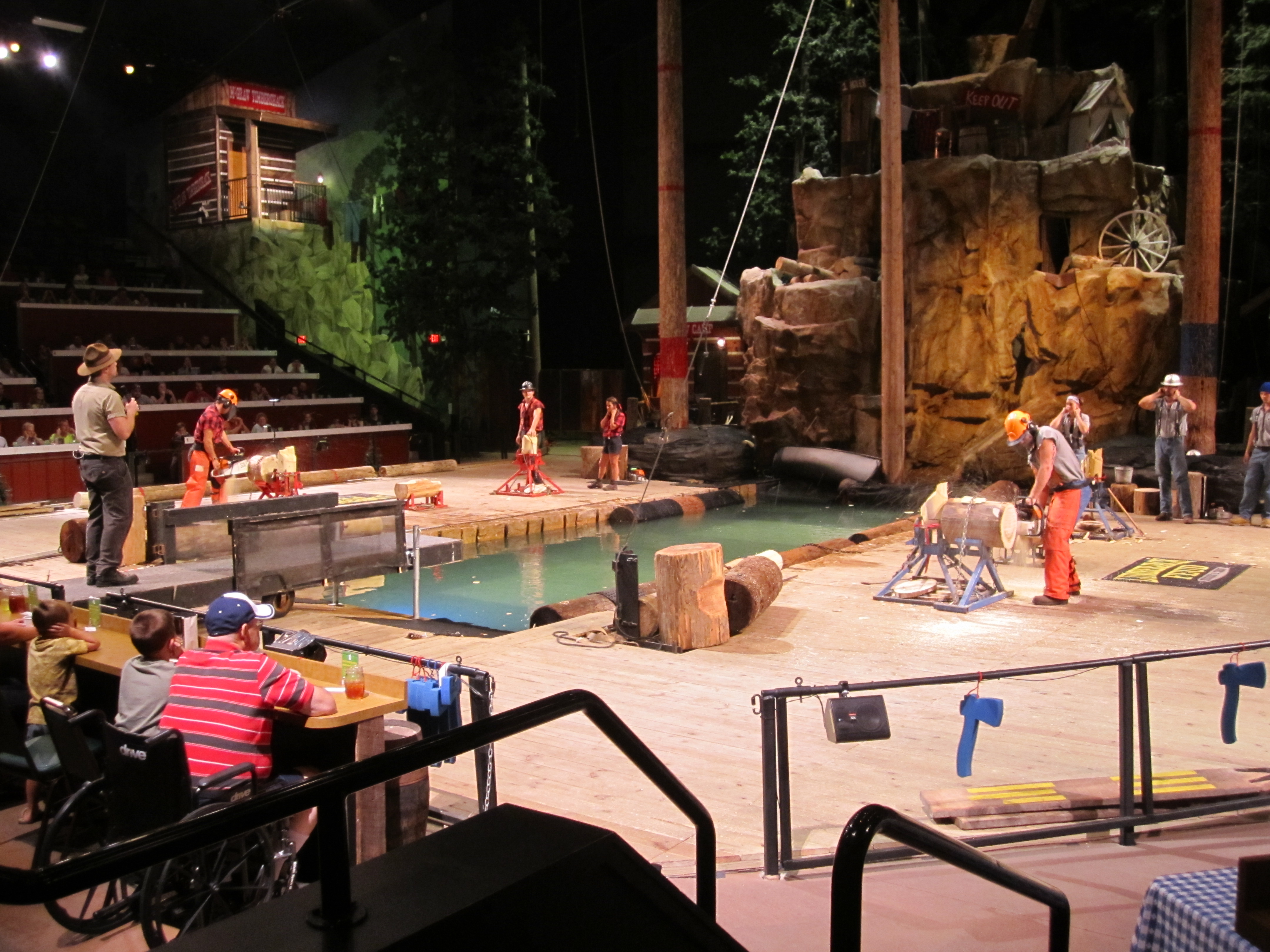 Featured image of post The Lumberjack Feud The dinner show the great smoky mountain lumberjack feud will open august 26th and feature a variety of family fun and entertainment